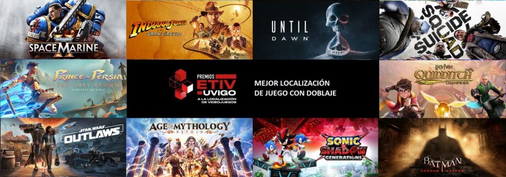 Videoxogos nominados na 1.ª fase de votacións da III edición dos Premios ETIV-UVigo